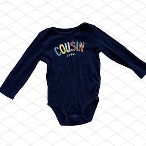 ⚡️5/$25 SALE⚡️ 👶 Carter’s Cousin Crew 24 months Baby Onesie